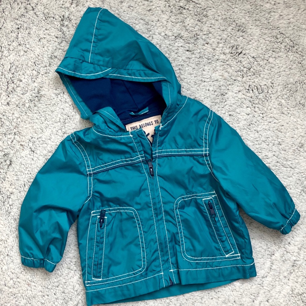 NWT Gymboree Teal Windbreaker